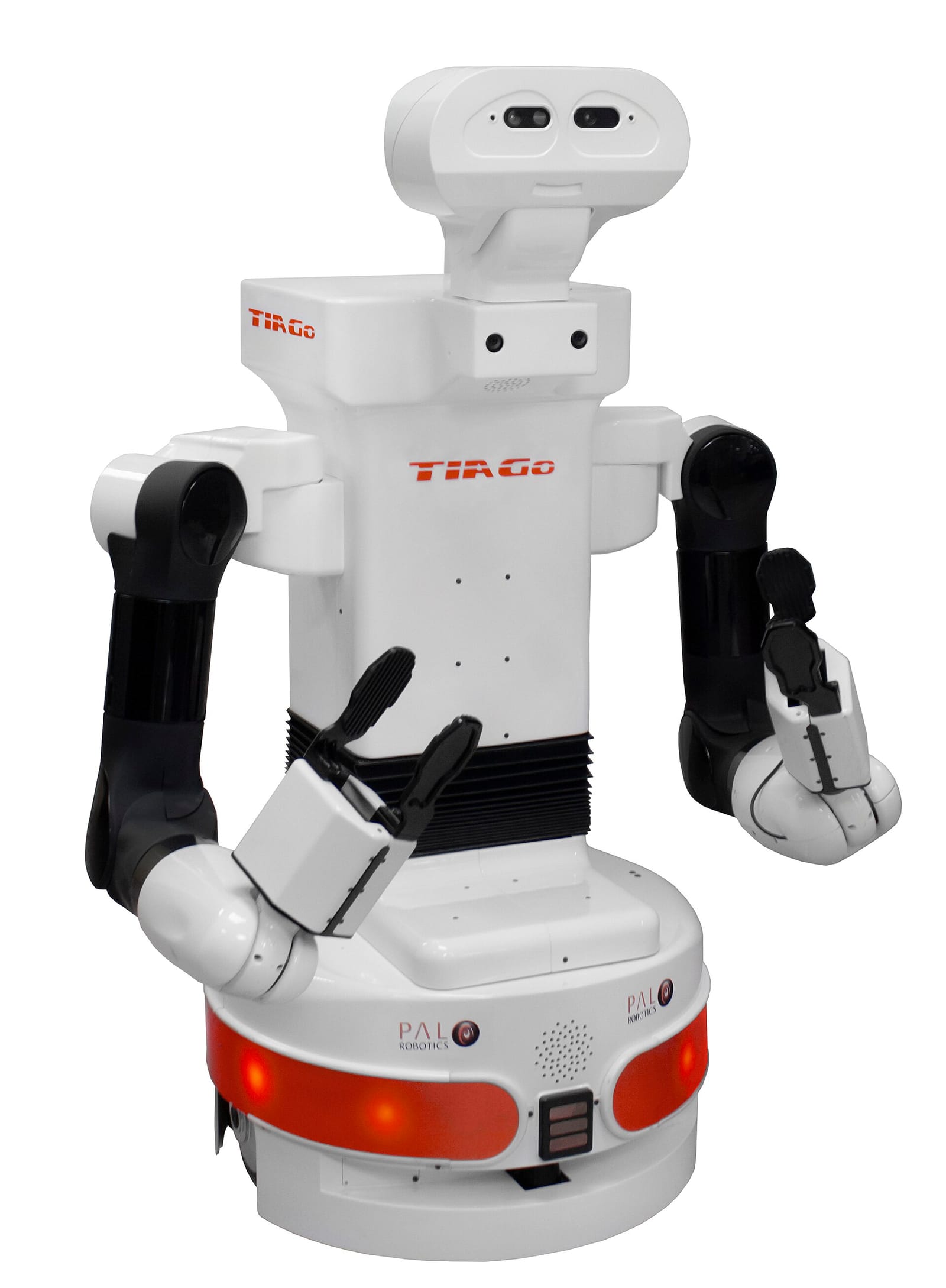 PAL Robotics TIAGo++ mobile manipulator robot with two arms and grippers