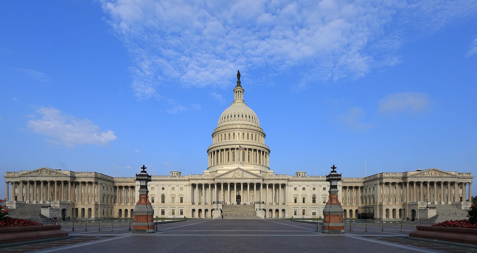 East front of the United States Capitol in Washington, D.C.