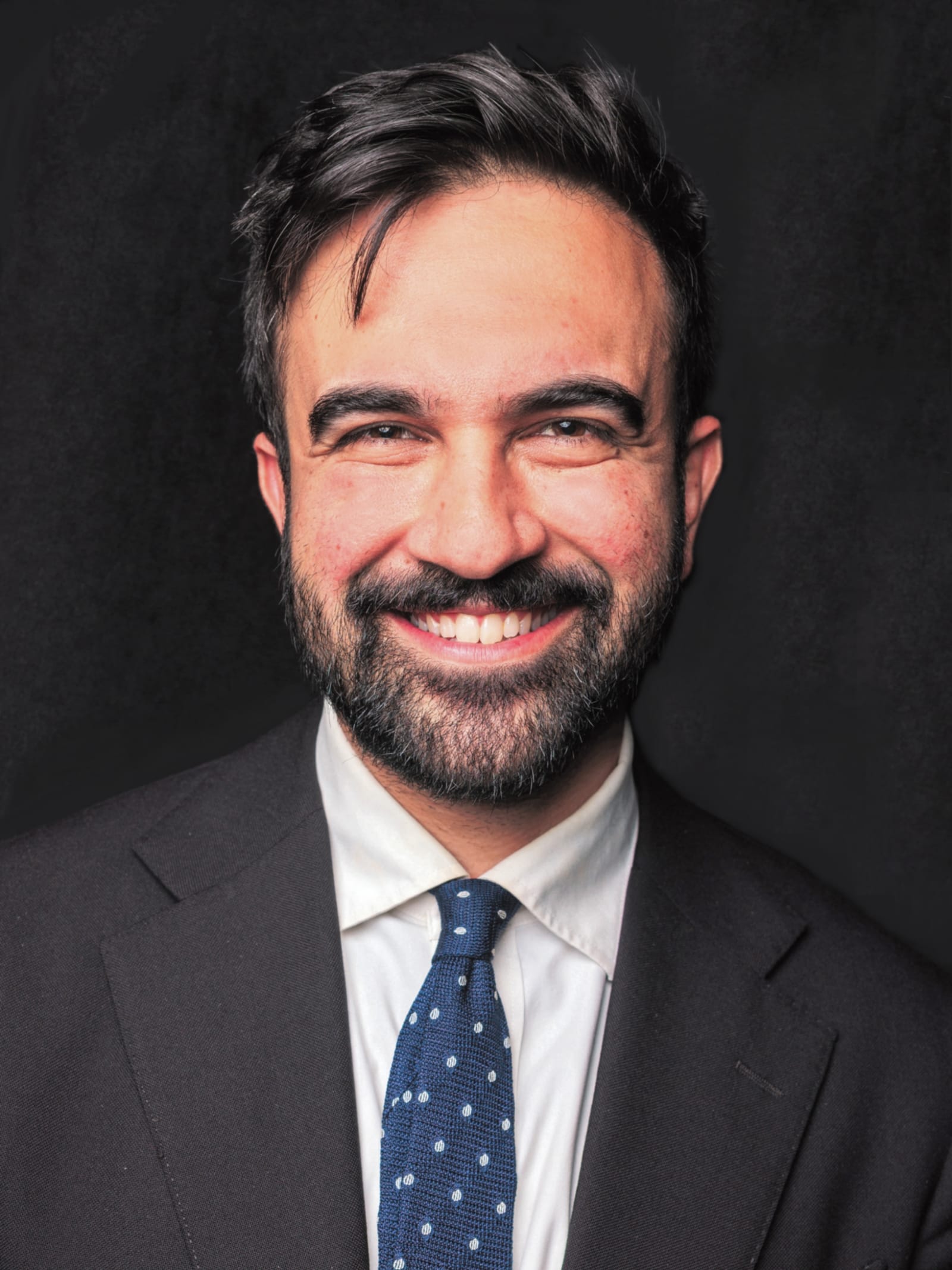 Portrait of Zohran Mamdani