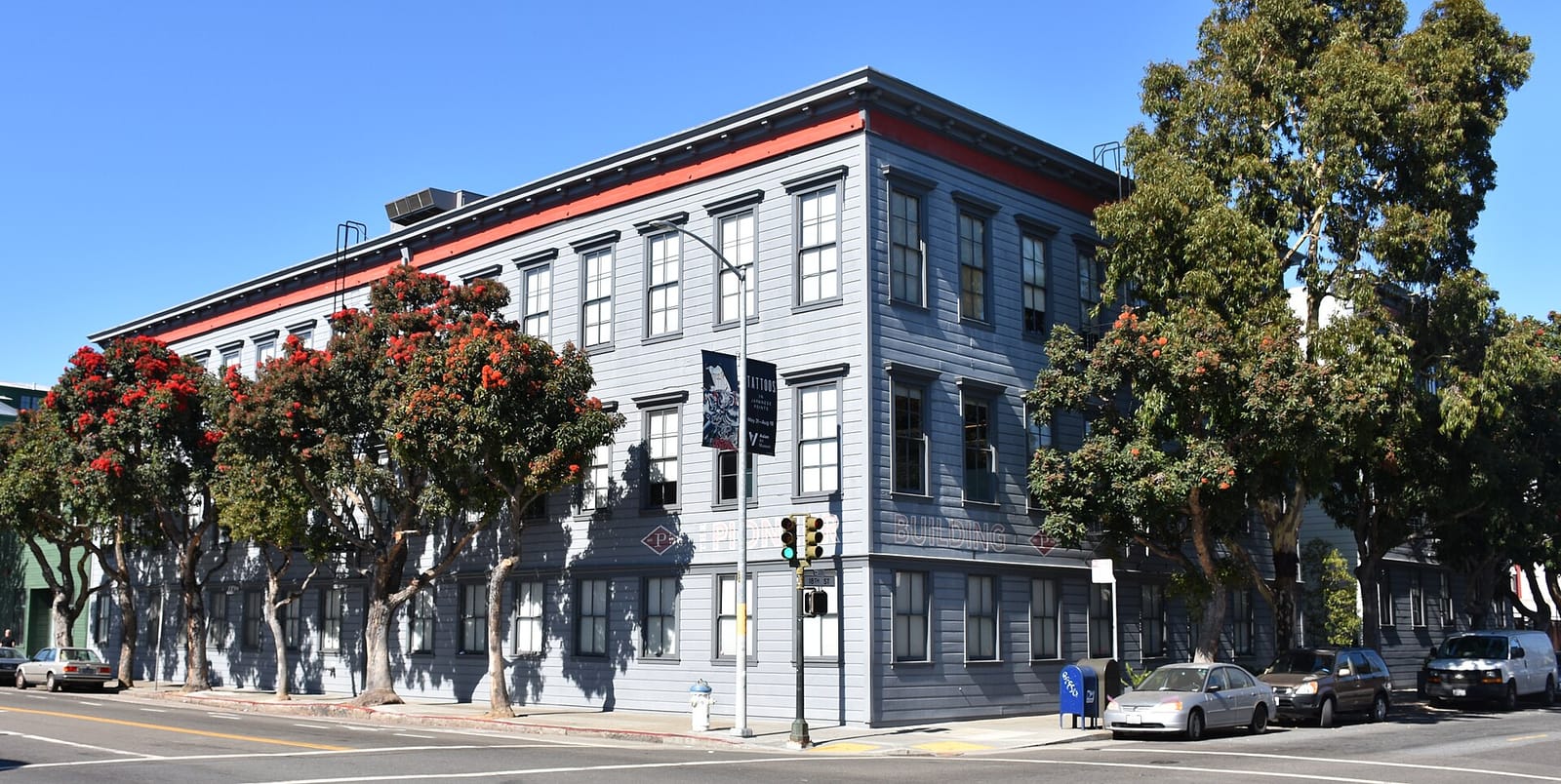 The Pioneer Building in San Francisco's Mission District, which housed OpenAI's offices