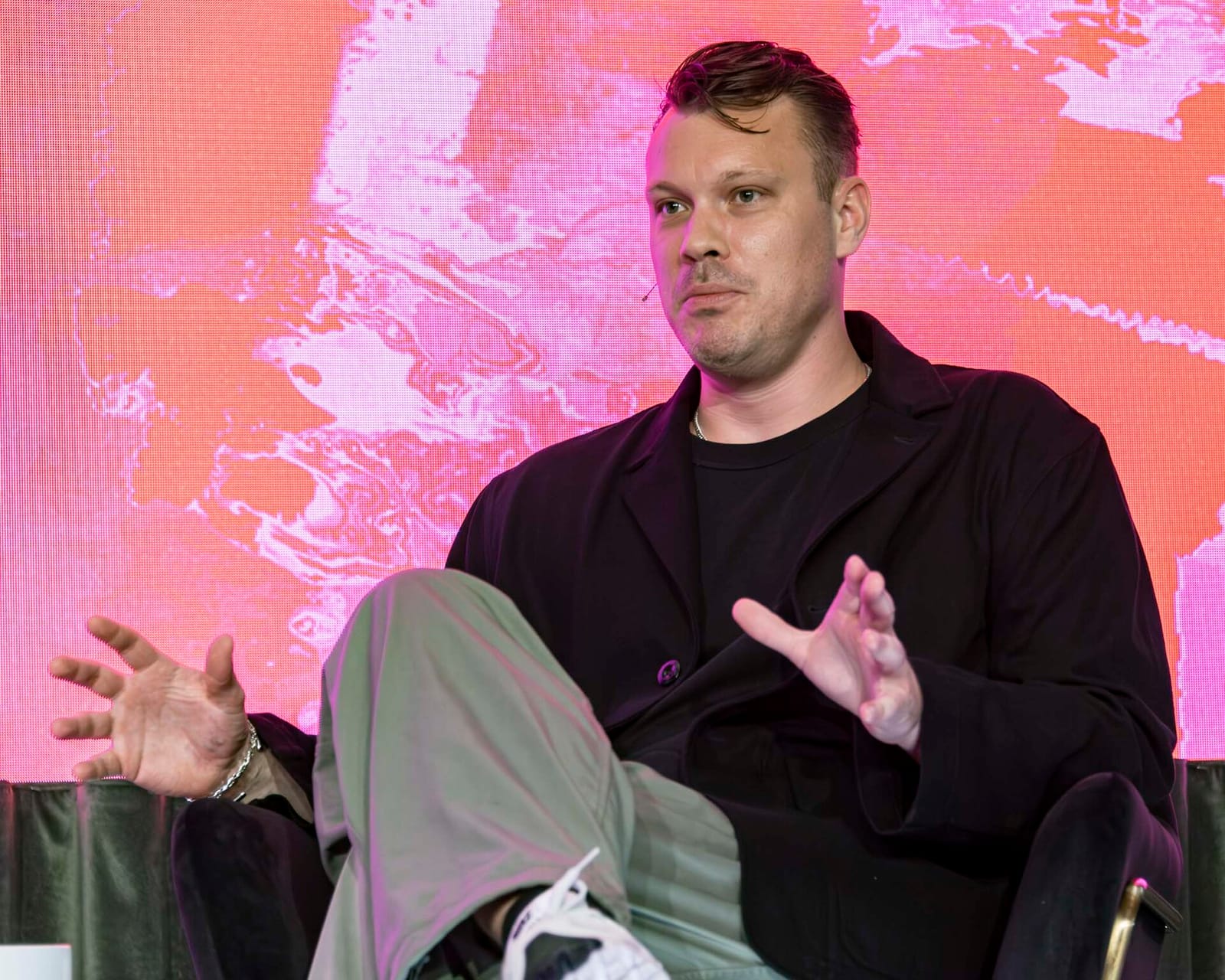 Synthesia co-founder Victor Riparbelli at the SXSW London festival in 2025